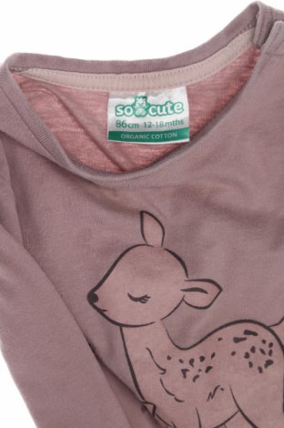 Kinder Shirt, Größe 12-18m/ 80-86 cm, Farbe Aschrosa, Preis € 3,68