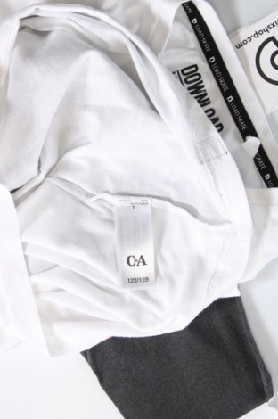 Kinder Shirt C&A, Größe 6-7y/ 122-128 cm, Farbe Weiß, Preis € 3,45
