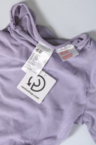 Kinder Shirt H&M, Größe 8-9y/ 134-140 cm, Farbe Lila, Preis € 3,42