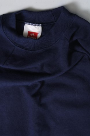 Детска блуза Hanes, Размер 11-12y/ 152-158 см, Цвят Син, Цена 8,48 лв.