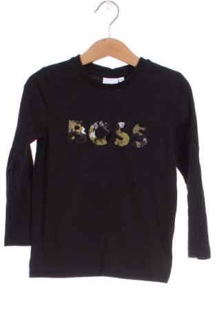 Dziecięca bluzka Hugo Boss, Rozmiar 3-4y/ 104-110 cm, Kolor Czarny, Cena 154,86 zł