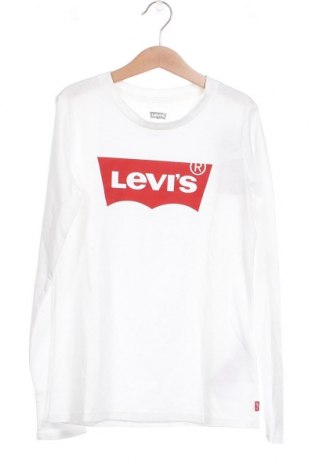 Dziecięca bluzka Levi's, Rozmiar 11-12y/ 152-158 cm, Kolor Biały, Cena 99,69 zł