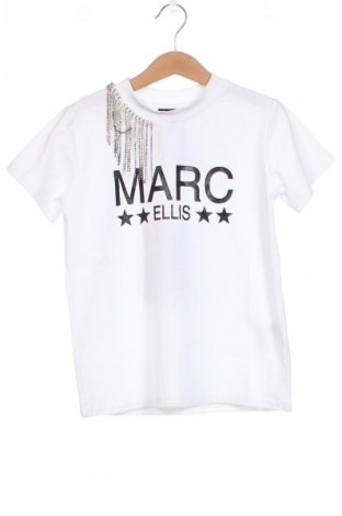 Kinder Shirt Marc Ellis, Größe 7-8y/ 128-134 cm, Farbe Weiß, Preis € 17,53
