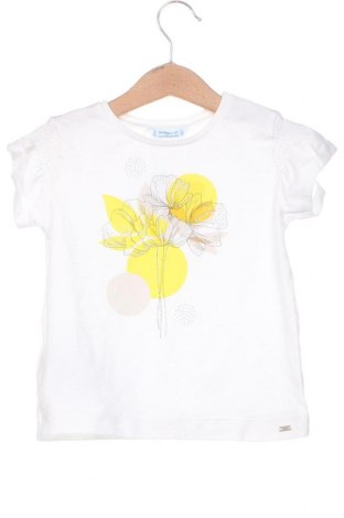 Детска блуза Mayoral, Размер 2-3y/ 98-104 см, Цвят Бял, Цена 13,20 лв.