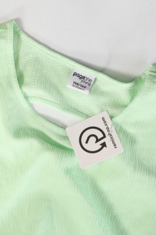 Παιδική μπλούζα Page One, Μέγεθος 13-14y/ 164-168 εκ., Χρώμα Πράσινο, Τιμή 2,38 €