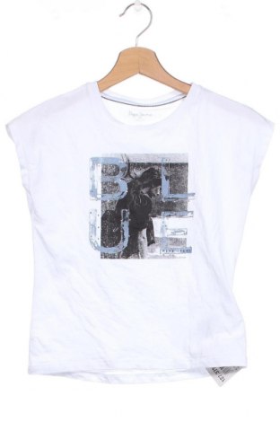 Kinder Shirt Pepe Jeans, Größe 6-7y/ 122-128 cm, Farbe Weiß, Preis € 26,29
