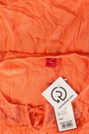 Детска блуза S.Oliver, Размер 15-18y/ 170-176 см, Цвят Оранжев, Цена 25,50 лв.