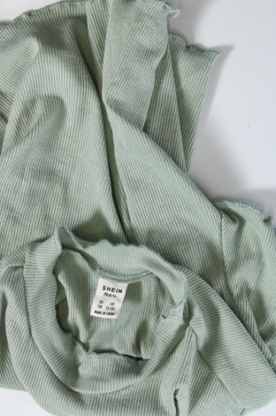 Детска блуза SHEIN, Размер 12-13y/ 158-164 см, Цвят Зелен, Цена 4,95 лв.