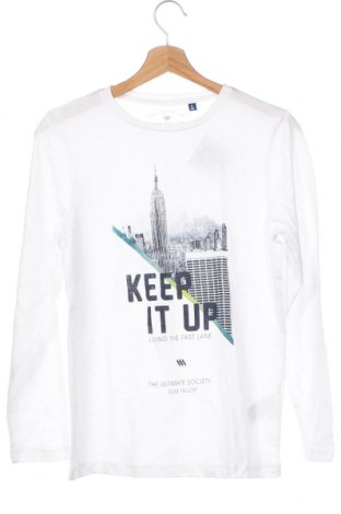 Kinder Shirt Tom Tailor, Größe 11-12y/ 152-158 cm, Farbe Weiß, Preis € 5,29