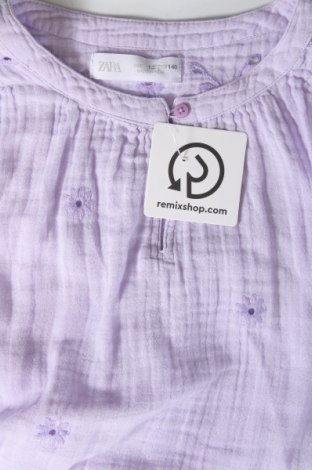 Παιδική μπλούζα Zara, Μέγεθος 9-10y/ 140-146 εκ., Χρώμα Βιολετί, Τιμή 7,16 €