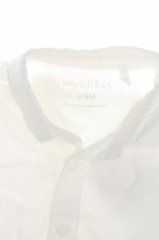 Kinderhemd Guess, Größe 3-6m/ 62-68 cm, Farbe Weiß, Preis € 8,29