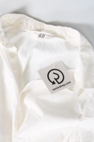 Kinderhemd H&M, Größe 7-8y/ 128-134 cm, Farbe Weiß, Preis 6,00 €
