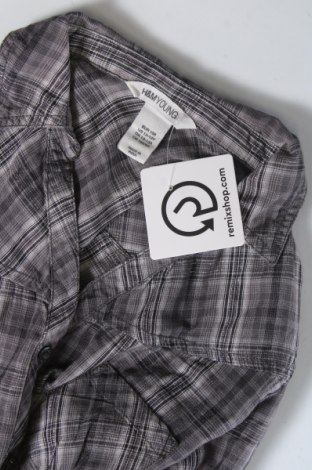 Παιδικό πουκάμισο H&M, Μέγεθος 12-13y/ 158-164 εκ., Χρώμα Γκρί, Τιμή 3,64 €