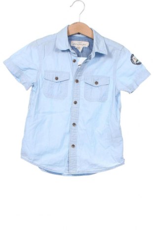 Kinderhemd H&M L.O.G.G., Größe 3-4y/ 104-110 cm, Farbe Blau, Preis € 3,68