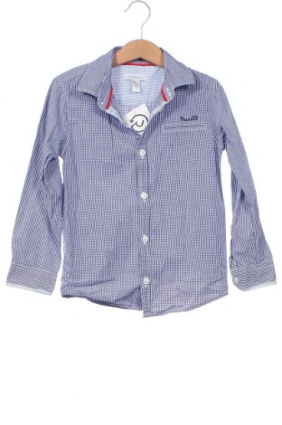 Παιδικό πουκάμισο Okaidi, Μέγεθος 4-5y/ 110-116 εκ., Χρώμα Μπλέ, Τιμή 3,17 €