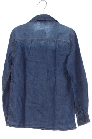 Kinderhemd Pepco, Größe 7-8y/ 128-134 cm, Farbe Blau, Preis 3,60 €