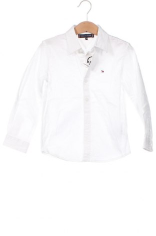Παιδικό πουκάμισο Tommy Hilfiger, Μέγεθος 2-3y/ 98-104 εκ., Χρώμα Λευκό, Τιμή 31,96 €