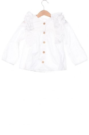 Детска риза Zara, Размер 4-5y/ 110-116 см, Цвят Бял, Цена 8,21 лв.