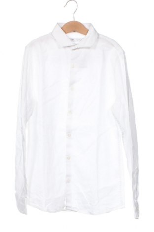 Kinderhemd Zara, Größe 13-14y/ 164-168 cm, Farbe Weiß, Preis 4,27 €