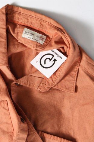 Детска риза Zara Kids, Размер 13-14y/ 164-168 см, Цвят Оранжев, Цена 7,80 лв.