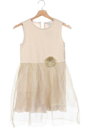 Детска рокля Friboo, Размер 8-9y/ 134-140 см, Цвят Бежов, Цена 13,14 лв.