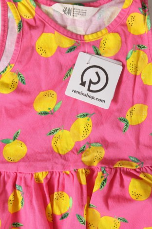 Детска рокля H&M, Размер 4-5y/ 110-116 см, Цвят Розов, Цена 23,00 лв.