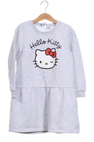 Παιδικό φόρεμα Hello Kitty, Μέγεθος 6-7y/ 122-128 εκ., Χρώμα Γκρί, Τιμή 17,24 €
