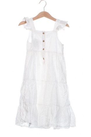 Kinderkleid Mango, Größe 5-6y/ 116-122 cm, Farbe Weiß, Preis 14,83 €