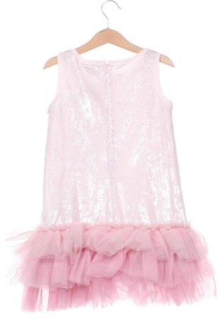 Детска рокля Monnalisa, Размер 6-7y/ 122-128 см, Цвят Розов, Цена 159,00 лв.