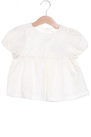 Детска рокля Zara, Размер 6-9m/ 68-74 см, Цвят Бял, Цена 19,20 лв.