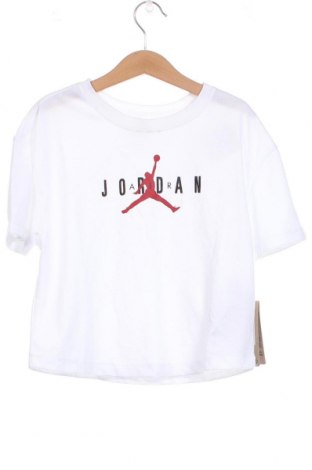 Kinder T-Shirt Air Jordan Nike, Größe 6-7y/ 122-128 cm, Farbe Weiß, Preis € 35,57