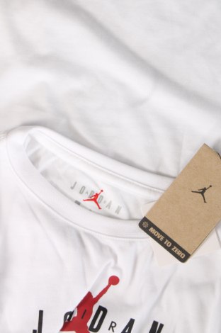 Παιδικό μπλουζάκι Air Jordan Nike, Μέγεθος 11-12y/ 152-158 εκ., Χρώμα Λευκό, Τιμή 32,99 €