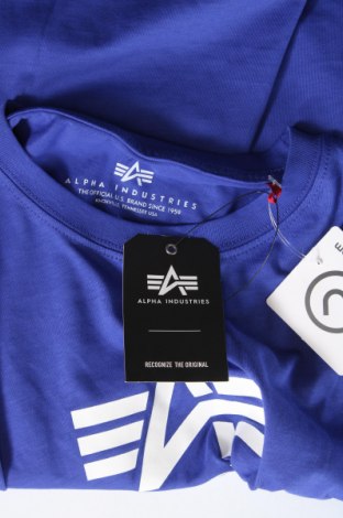Dziecięcy T-shirt Alpha Industries, Rozmiar 9-10y/ 140-146 cm, Kolor Niebieski, Cena 74,77 zł