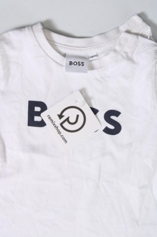 Dziecięcy T-shirt BOSS, Rozmiar 12-18m/ 80-86 cm, Kolor Biały, Cena 183,92 zł