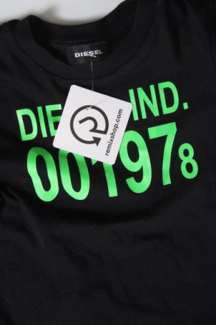 Kinder T-Shirt Diesel, Größe 4-5y/ 110-116 cm, Farbe Schwarz, Preis 10,46 €