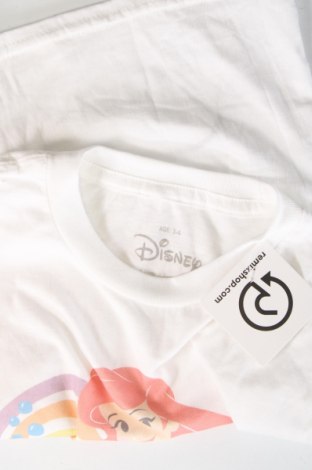 Παιδικό μπλουζάκι Disney, Μέγεθος 3-4y/ 104-110 εκ., Χρώμα Λευκό, Τιμή 7,43 €