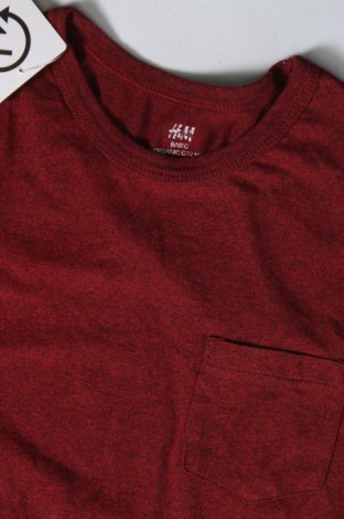 Детска тениска H&M, Размер 9-10y/ 140-146 см, Цвят Червен, Цена 11,73 лв.