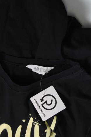 Детска тениска H&M, Размер 15-18y/ 170-176 см, Цвят Черен, Цена 11,73 лв.