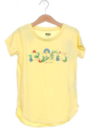 Παιδικό μπλουζάκι Levi's, Μέγεθος 4-5y/ 110-116 εκ., Χρώμα Κίτρινο, Τιμή 14,46 €