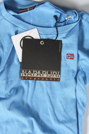 Детска тениска Napapijri, Размер 7-8y/ 128-134 см, Цвят Син, Цена 22,90 лв.