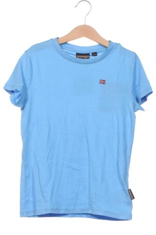 Детска тениска Napapijri, Размер 7-8y/ 128-134 см, Цвят Син, Цена 22,90 лв.