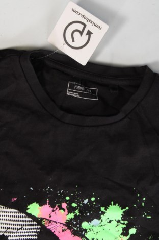 Παιδικό μπλουζάκι Next, Μέγεθος 12-13y/ 158-164 εκ., Χρώμα Μαύρο, Τιμή 9,28 €