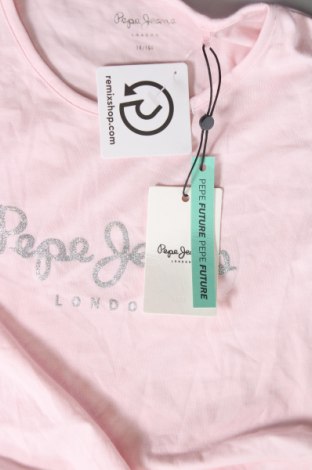 Παιδικό μπλουζάκι Pepe Jeans, Μέγεθος 12-13y/ 158-164 εκ., Χρώμα Ρόζ , Τιμή 26,29 €