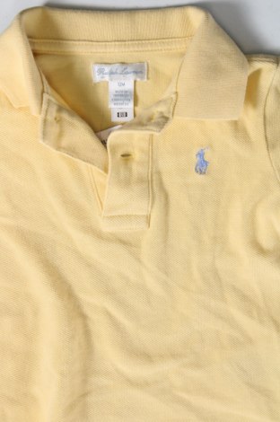 Παιδικό μπλουζάκι Ralph Lauren, Μέγεθος 9-12m/ 74-80 εκ., Χρώμα Κίτρινο, Τιμή 29,90 €