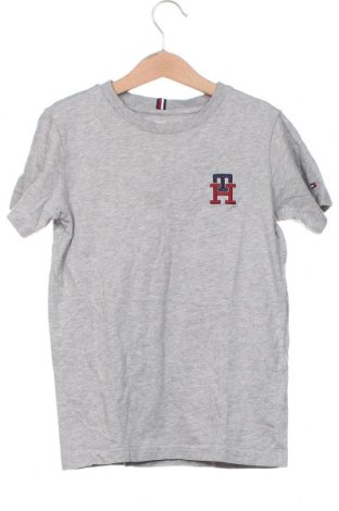Παιδικό μπλουζάκι Tommy Hilfiger, Μέγεθος 7-8y/ 128-134 εκ., Χρώμα Γκρί, Τιμή 14,23 €