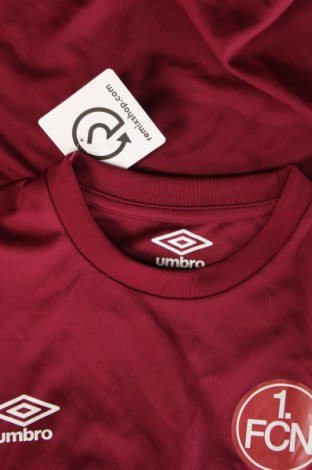 Детска тениска Umbro, Размер 11-12y/ 152-158 см, Цвят Червен, Цена 9,45 лв.