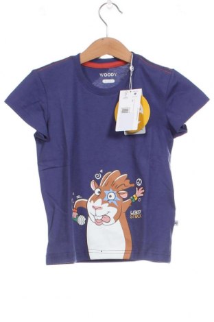 Tricou pentru copii Woody, Mărime 18-24m/ 86-98 cm, Culoare Albastru, Preț 23,16 Lei