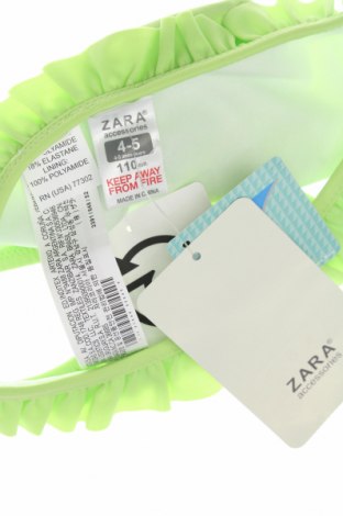Kinderbadeanzug Zara, Größe 4-5y/ 110-116 cm, Farbe Grün, Preis € 8,90