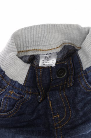 Kinderjeans F&F, Größe 1-2m/ 50-56 cm, Farbe Blau, Preis € 9,82