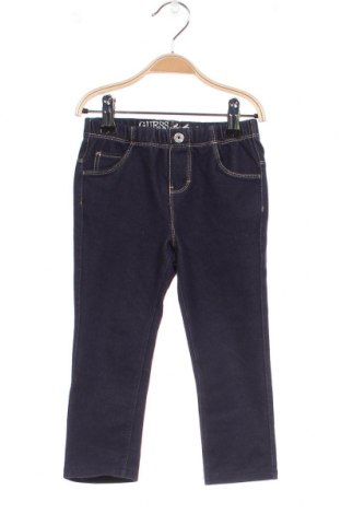 Dziecięce jeansy Guess, Rozmiar 12-18m/ 80-86 cm, Kolor Niebieski, Cena 109,53 zł